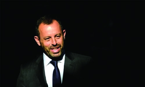 Ex-Barcelona president arrested in money laundering probe