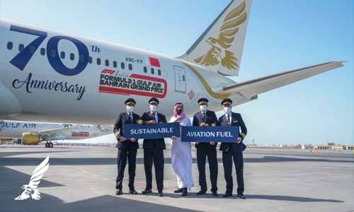 Gulf Air operates transcontinental lower emission flight from Helsinki