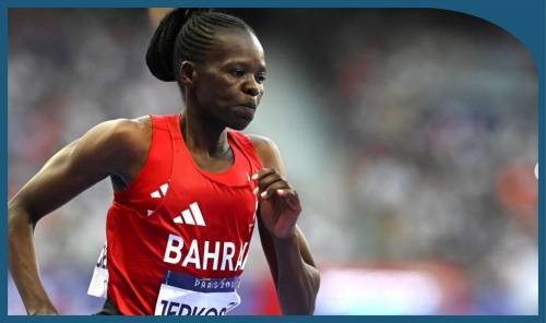 Bahrain’s Jepkosgei edges tight 1,500m finish in Sweden