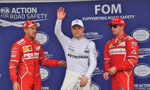 Bottas takes pole in Brazil Bottas takes pole in Brazil