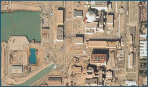 IAEA Confirms Structure Hit Near Iran’s Bushehr Nuclear Power Plant