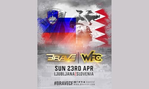 BRAVE CF 71 set to be co-hosted by WFC in Slovenia on April 23 BRAVE CF 71 set to be co-hosted by WFC in Slovenia on April 23