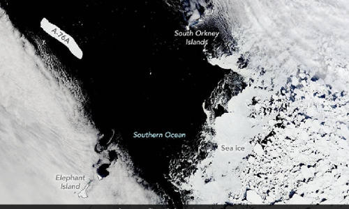 NASA satellite image shows world's largest iceberg heading to its doom NASA satellite image shows world's largest iceberg heading to its doom