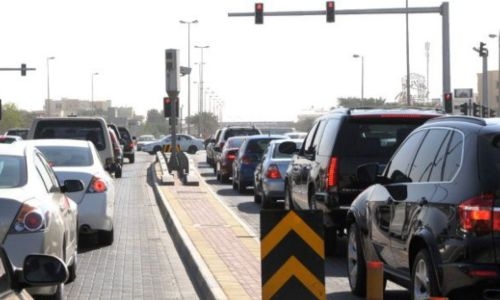 Bahrain's Evening Rush: Traffic Jams Surge as Temperatures Cool and Construction Continues Bahrain's Evening Rush: Traffic Jams Surge as Temperatures Cool and Construction Continues