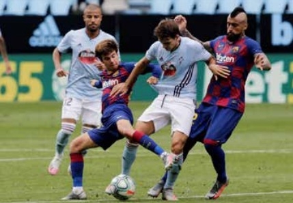 Title blow as Barcelona draw with Celta