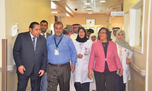 Bahraini Health Minister calls at SMC, takes stock of services