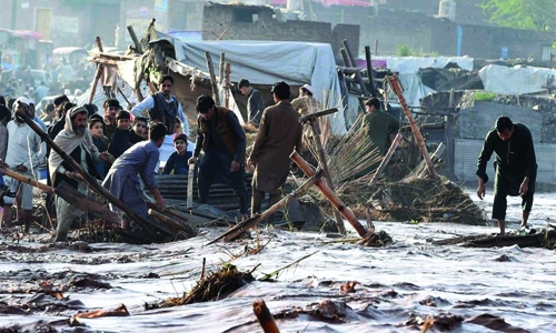Flash floods kill 33 in northern Pakistan