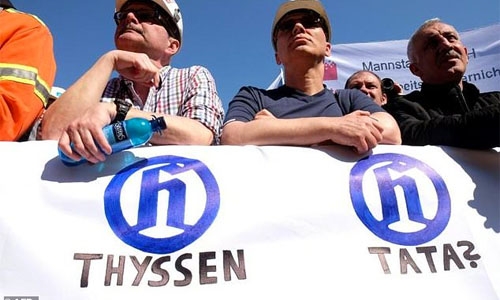 ThyssenKrupp-Tata steel merger sets scene for jobs battle