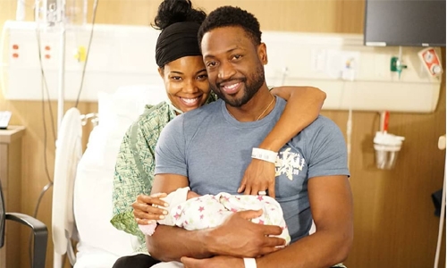 Gabrielle Union, Dwyane Wade welcome baby girl
