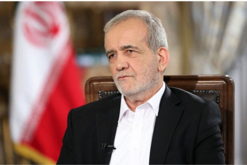 Iran president says US naval blockade 'doomed to fail'