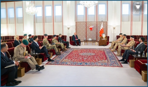 Bahrain Crown Prince Meets UK Defence Secretary