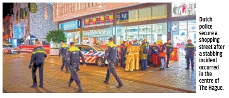 Several people injured after stabbing near The Hague Several people injured after stabbing near The Hague