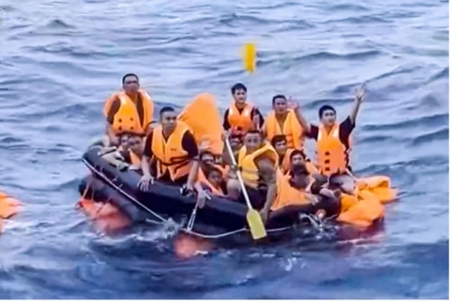 17 Missing As Vietnamese Cargo Ship Sinks in South China Sea 17 Missing As Vietnamese Cargo Ship Sinks in South China Sea