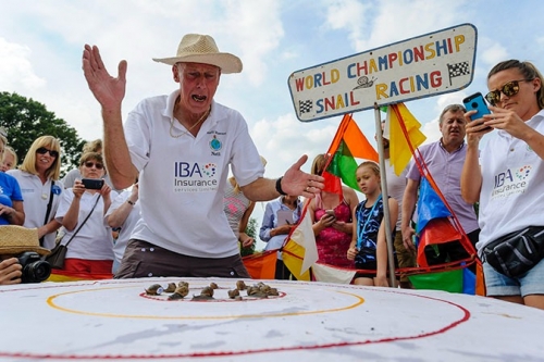Snail Racing Championship Brings Laughter and Cheer to Quiet English Village Snail Racing Championship Brings Laughter and Cheer to Quiet English Village