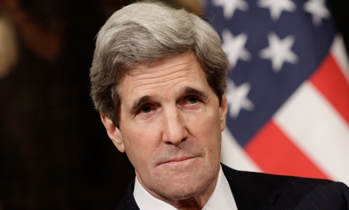 Kerry arrives in Laos as US reaches out to wartime foe