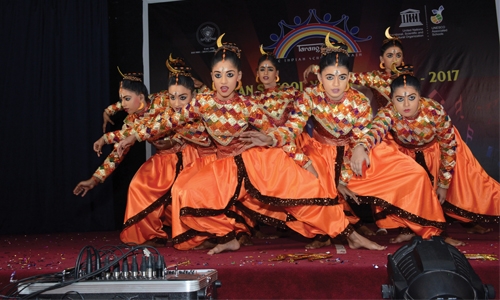 Indian School Bahrain  Youth Festival: Aryabhata leading