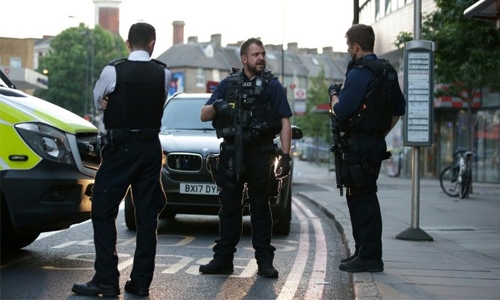 One dead as van rams pedestrians near London mosque