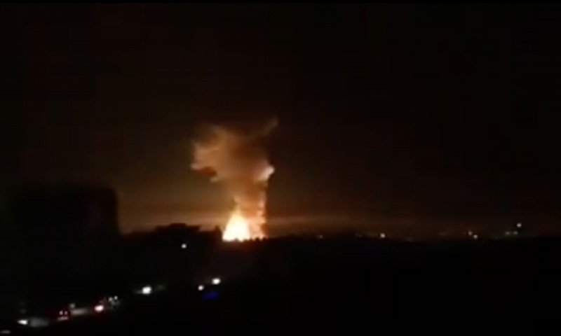 Missiles fired at Syrian city Missiles fired at Syrian city