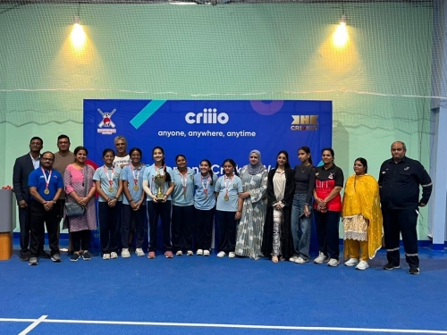 NMS GIRLS EMERGE CHAMPIONS AT ICC CRIIIO CRICKET TOURNAMENT