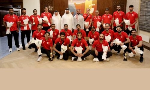 Bahrain spikers receive hero’s welcome