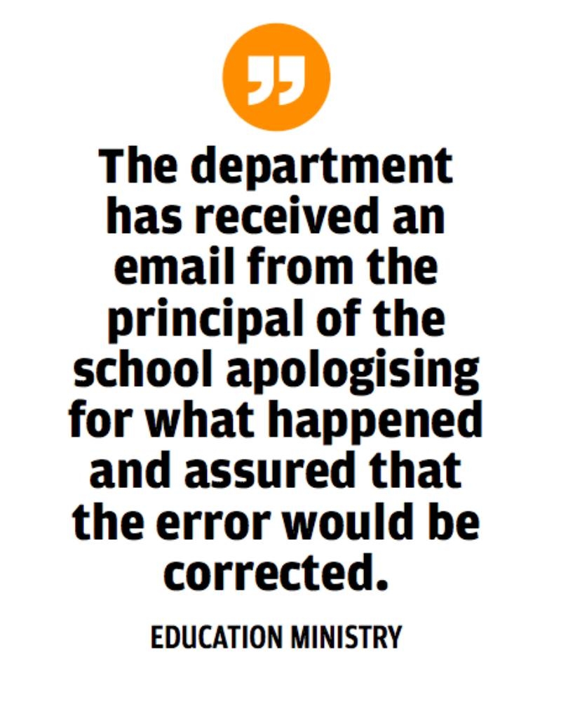 School administration apologises ‘after charging VAT for services’