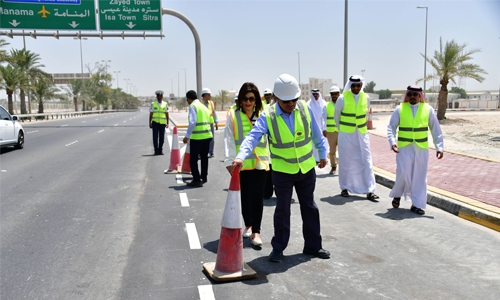 New entrance to Isa Town educational district opened New entrance to Isa Town educational district opened