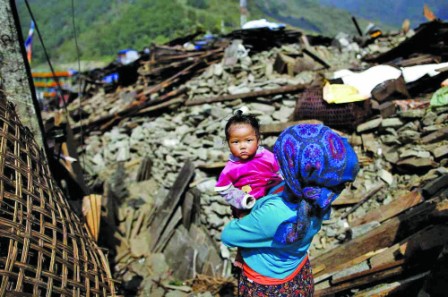 Nepal yet to spend the earthquake relief aid