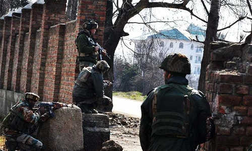  Three militants killed in Kashmir gun battle