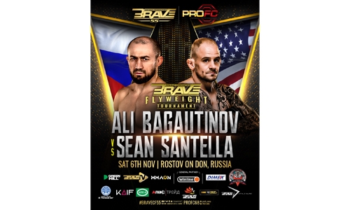 Jose ‘Shorty’ Torres out, Sean Santella steps in to face Ali Bagautinov at BRAVE CF 55