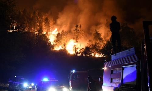 Main forest fires in Portugal under control Main forest fires in Portugal under control
