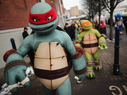 Man has to wear Ninja Turtle suit to his wedding after joke tweet goes viral
