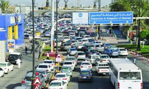 Smooth traffic flow on King Fahad Causeway