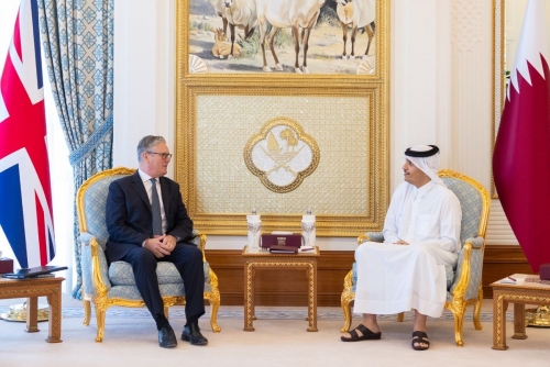 Qatar and UK Discuss Regional Stability Following U.S.-Iran Ceasefire