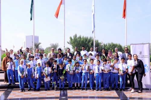 50 Al Noor School students make recycling trip to Ritz-Carlton Hotel
