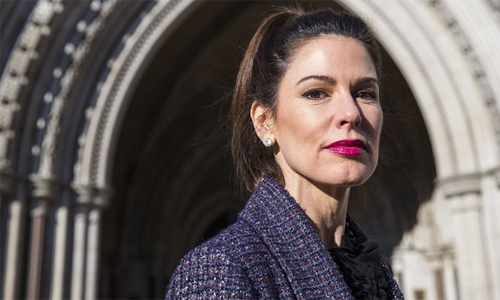 Ex-model 'in divorce battle with Saudi husband worth £4bn