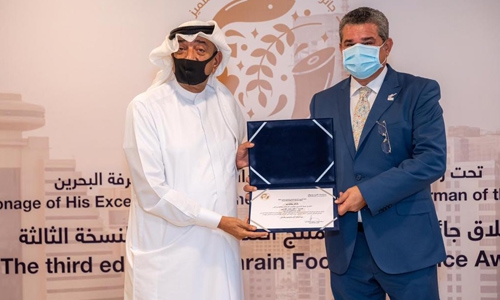 BCCI names winners of “Bahrain Food  Excellence Award”