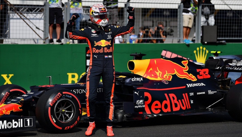 Verstappen celebrates ‘incredible’ maiden pole