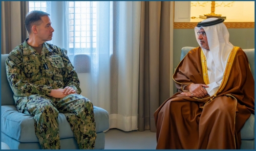 Deputy King Meets US CENTCOM Commander