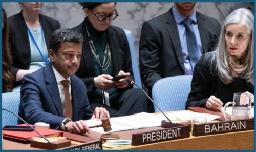 Bahrain highlights technological risks to humanitarian personnel at UN Security Council