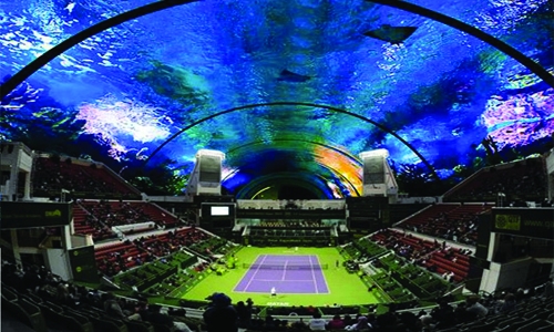 The World's First Underwater Tennis Court Could Cost $2.5 Billion