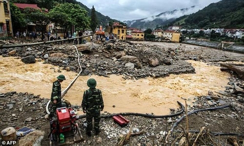 Floods, landslides kill 26 in Vietnam