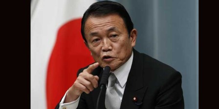 Japan finance minister warns over yen's rapid rise