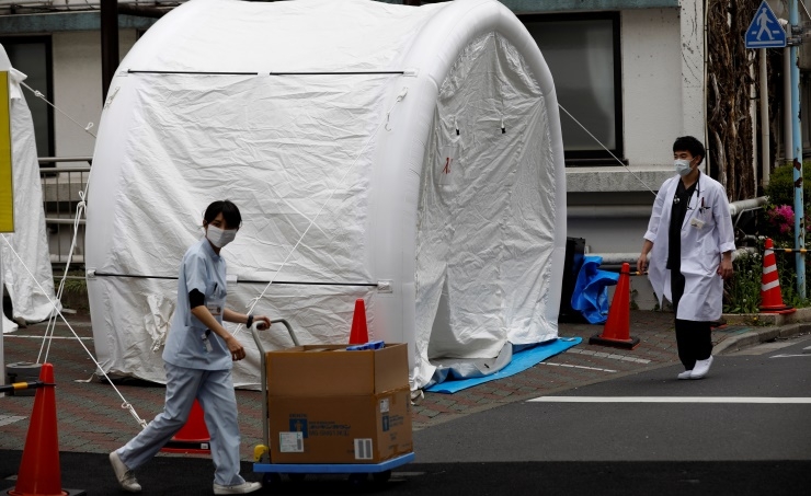 Tokyo's homeless seek Olympic Athletes Village as shelter Tokyo's homeless seek Olympic Athletes Village as shelter