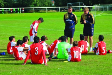 Years of success at Arsenal Soccer School Years of success at Arsenal Soccer School