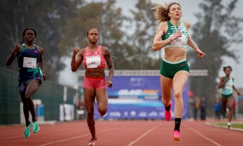 Salwa segundo en carrera de 400m en Chile |  Corte diaria