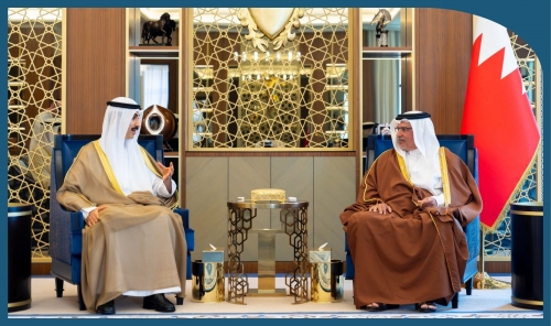 HRH Crown Prince Meets Outgoing Kuwaiti Ambassador HRH Crown Prince Meets Outgoing Kuwaiti Ambassador