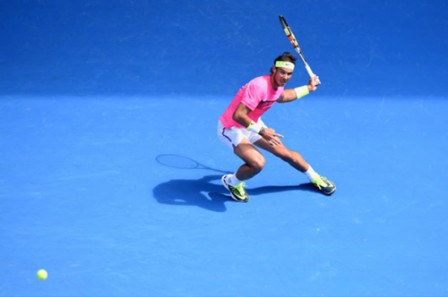 Nadal barges into quarters