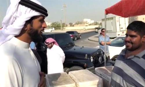 Mohammed Ali Falamarzi is fighting hard to keep the new life that Shaikh Nasser gave him ticking Mohammed Ali Falamarzi is fighting hard to keep the new life that Shaikh Nasser gave him ticking