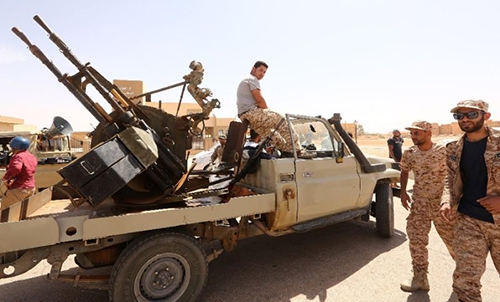 Car bomb, clashes with IS kill 18 Libya unity govt forces