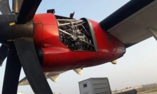 Flight with 70 passengers takes off without engine cover from Mumbai, probe ordered